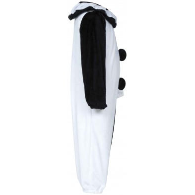 Disfraz de Arlequin blanco y negro bebe