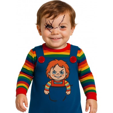 Disfraz de Muñeco Diabólico bebe