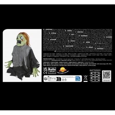 Animatrónico Zombi Susto