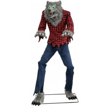 Hombre lobo con luz, Sonido y Movimiento