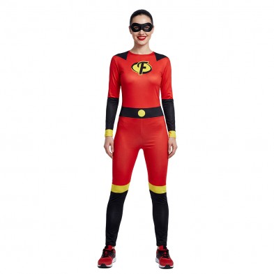 Disfraz de Superheroína Roja para Mujer