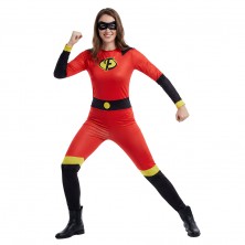 Disfraz de Superheroína Roja para Mujer