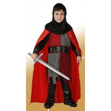 Disfraz Soldado Medieval Rojo
