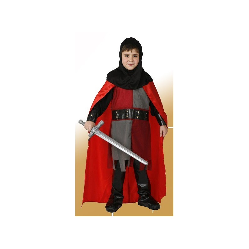 Disfraz Soldado Medieval Rojo