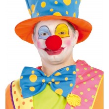 Pajarita Payaso Azul