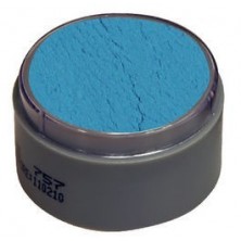 Maquillaje al Agua Azul Celeste