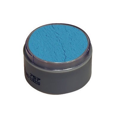 Maquillaje al Agua Azul Celeste Maquillaje al Agua Azul Celeste