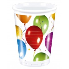 Vasos Cumpleaños de Globos