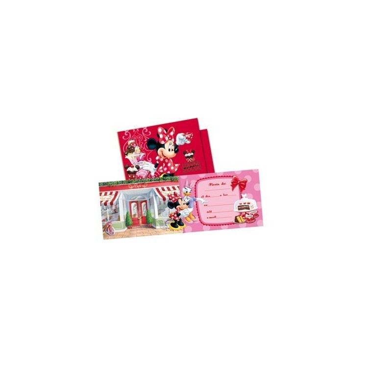 Invitaciones Cumpleaños de Minnie