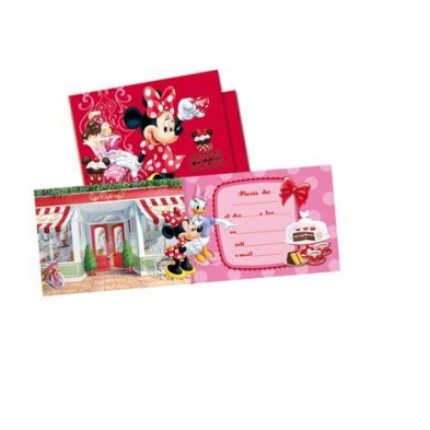 Invitaciones Cumpleaños de Minnie