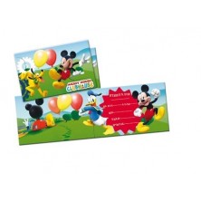 Invitaciones cumpleaños de Mickey