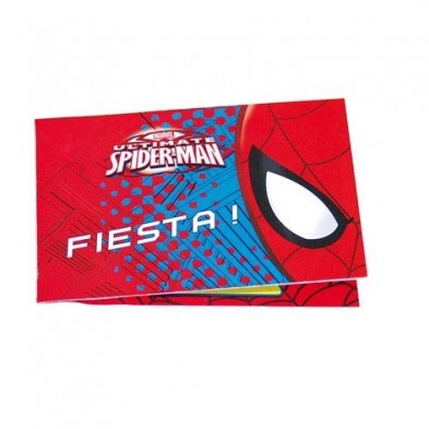 Invitaciones de Cumpleaños de Spiderman