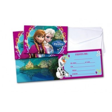 Invitaciones de cumpleaños de Frozen