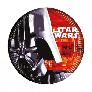Platos Cumpleaños de Star Wars Platos Cumpleaños de Star Wars