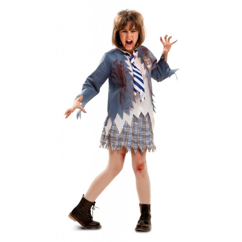 Disfraz de Estudiante Chica Zombie