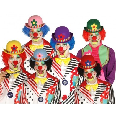 Bombin Payaso Fieltro Bombin Payaso Fieltro