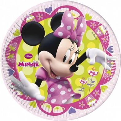 Platos de Cumpleaños de Minnie