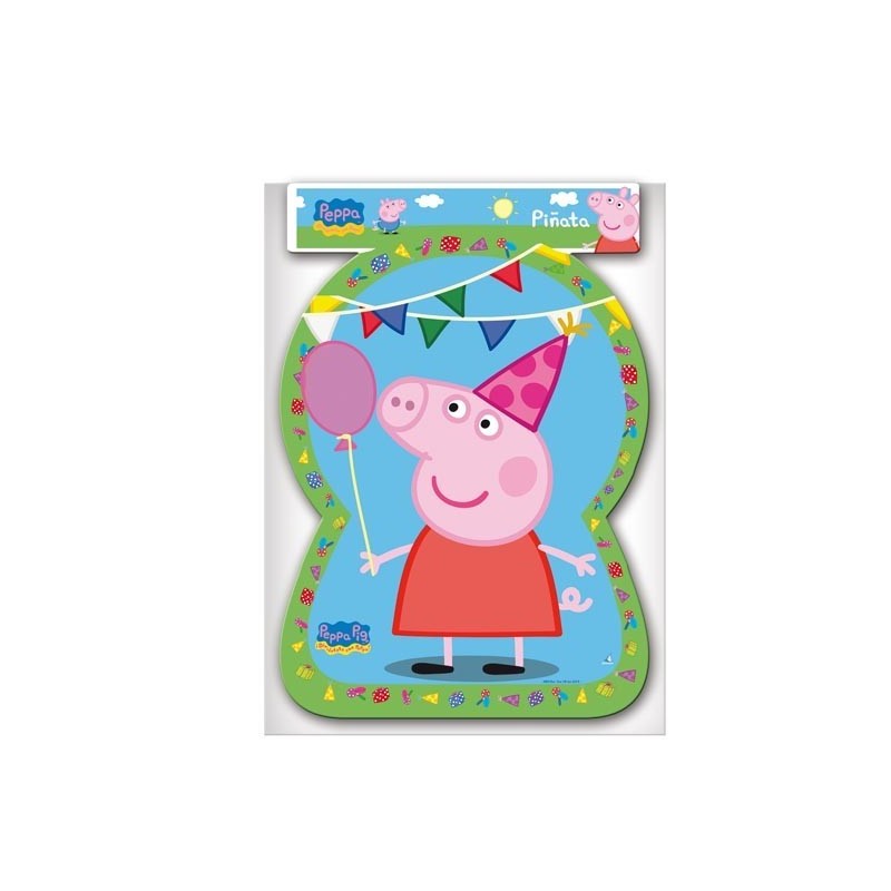 Piñata Cumpleaños Peppa Pig