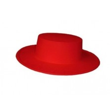 Sombrero Infantil Cordobés Rojo