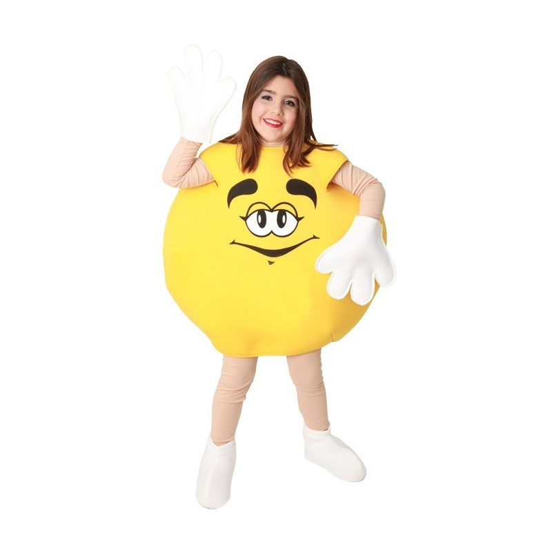 Disfraz de Caremelo Amarillo Infantil