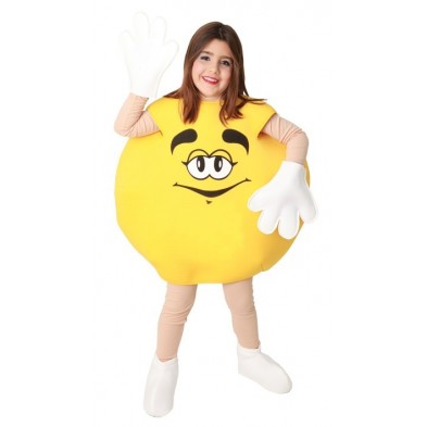 Disfraz de Caremelo Amarillo Infantil Disfraz de Caremelo Amarillo Infantil