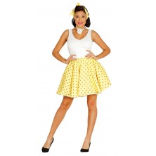 Disfraz de Pin-up amarillo