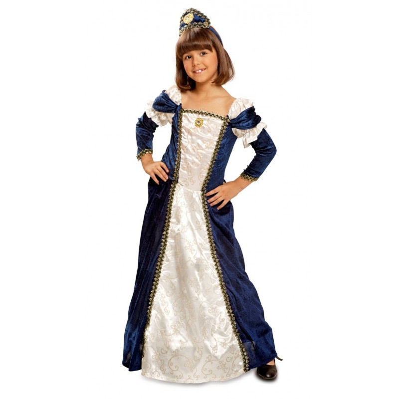 Disfraz de Dama Medieval Infantil