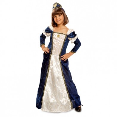 Disfraz de Dama Medieval Infantil Disfraz de Dama Medieval Infantil
