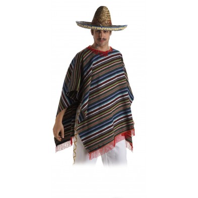 Poncho mejicano adulto Poncho mejicano adulto
