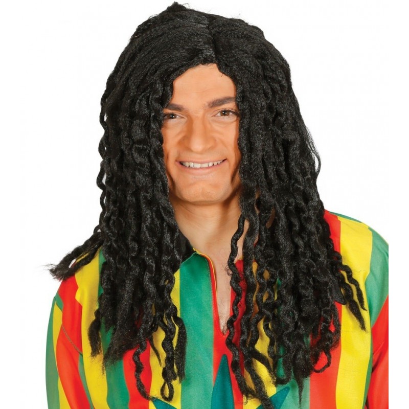 Peluca Rasta Negra