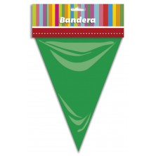 Gallardete plástico verde