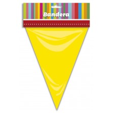 Bandera Triangular Amarillo