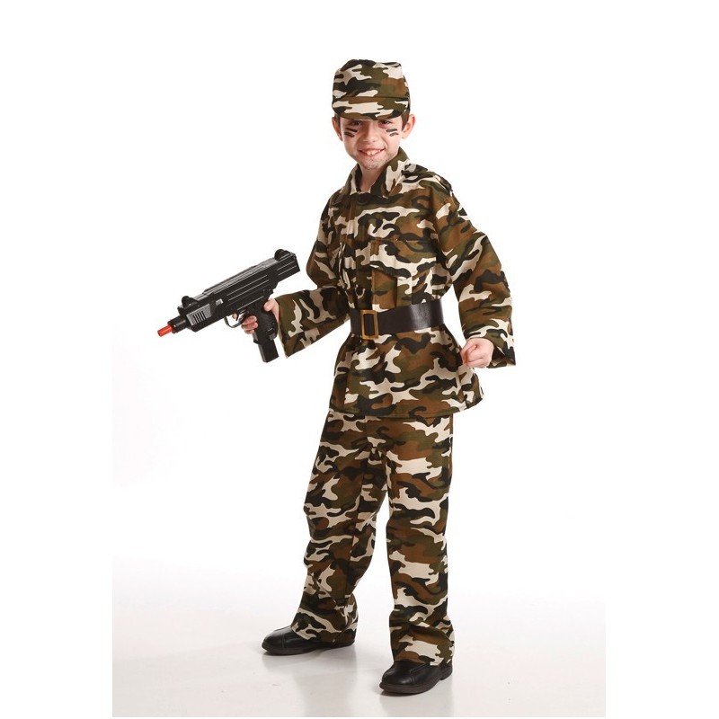 Disfraz de Militar infantil