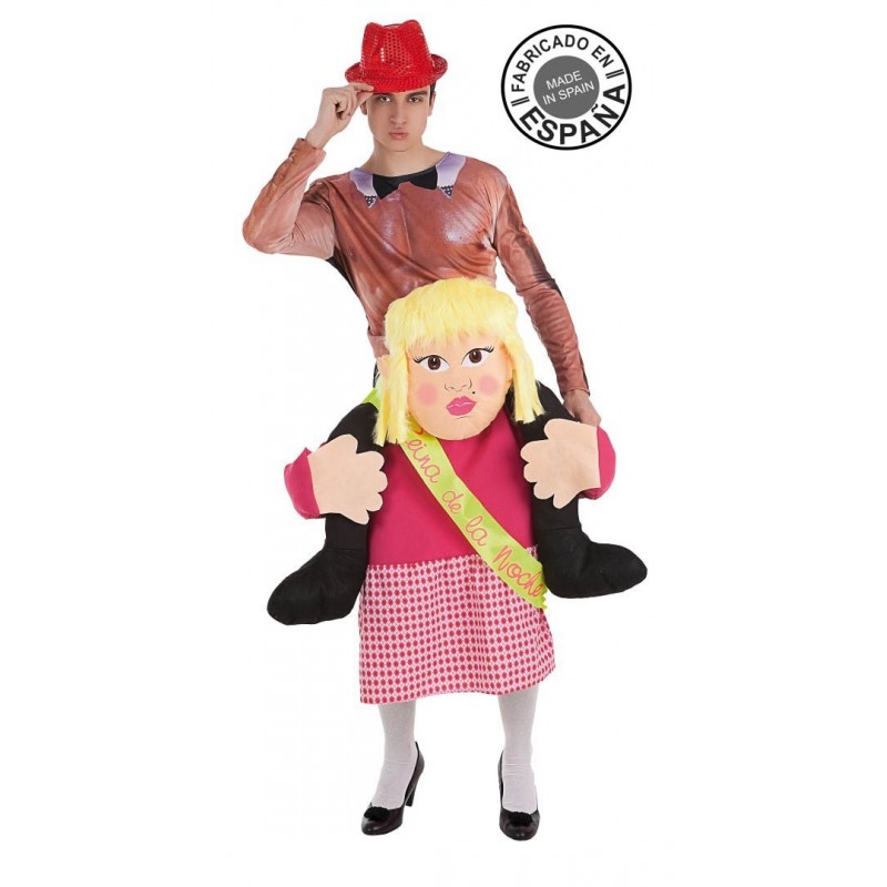 Disfraz de Stripper a hombros Disfraz de Stripper a hombros