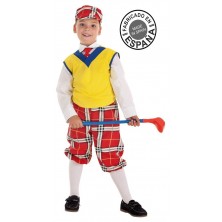 Disfraz de Jugador de Golf de niño