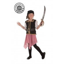 Disfraz de pirata para niña