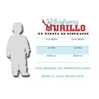 Disfraz de San bernando bebe