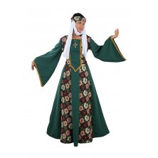 Disfraz Medieval Clarisa para mujer