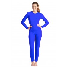 Maillot azul de mujer