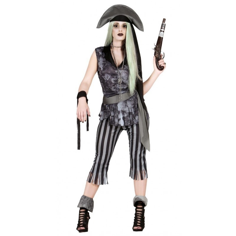 Disfraz de Pirata Fantasma Mujer Disfraz de Pirata Fantasma Mujer