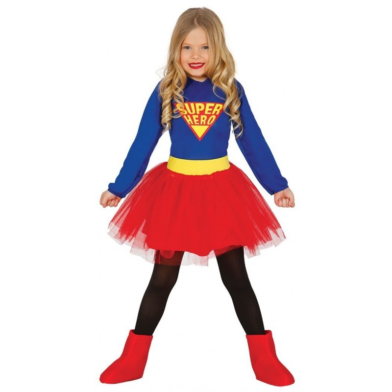 Disfraz de Super Girl para niña
