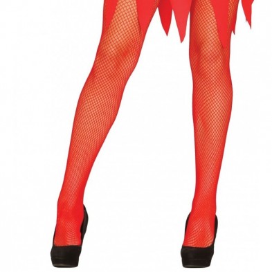 Pantys de Rejilla Rojos Pantys de Rejilla Rojos