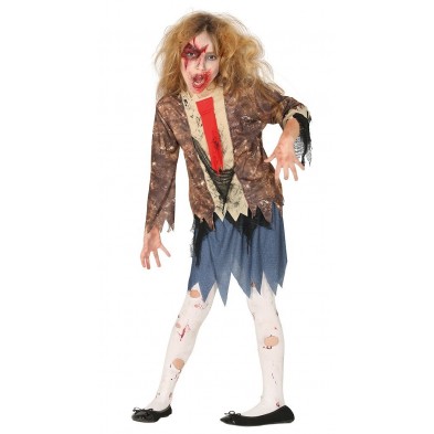 Disfraz de Zombie para niña Disfraz de Zombie para niña