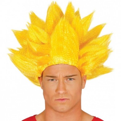 Peluca Goku Amarilla
