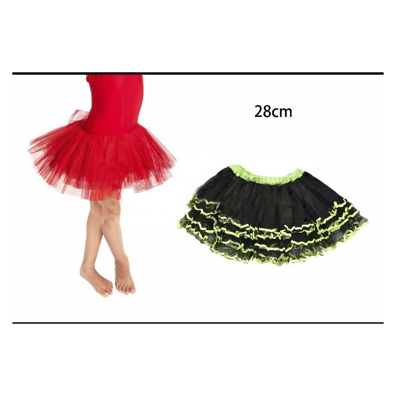 Tutu con volantes Verdes