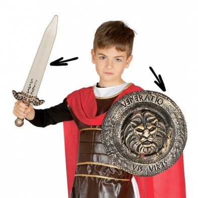 Escudo y Espada Romano
