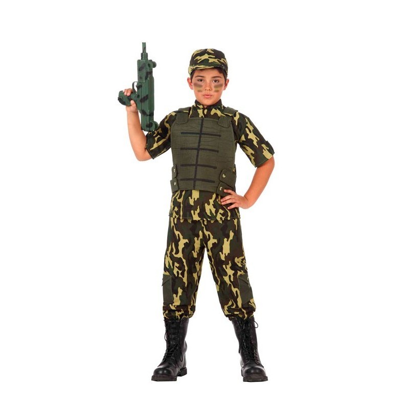 Disfraz de Militar infantil