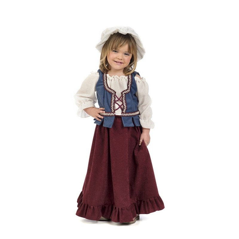 Disfraz de Tabernera Medieval Infantil