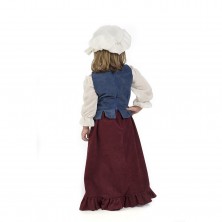 Disfraz de Tabernera Medieval Infantil