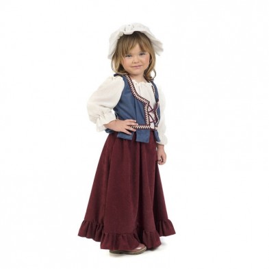 Disfraz de Tabernera Medieval Infantil